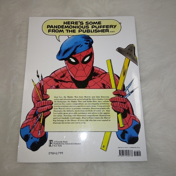BOOK How to Draw Comics the Marvel Way by Stan Lee and John Buscema - Picture 8 of 8